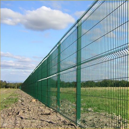 Constructii garduri si porti din plasa bordurata tabla cutata