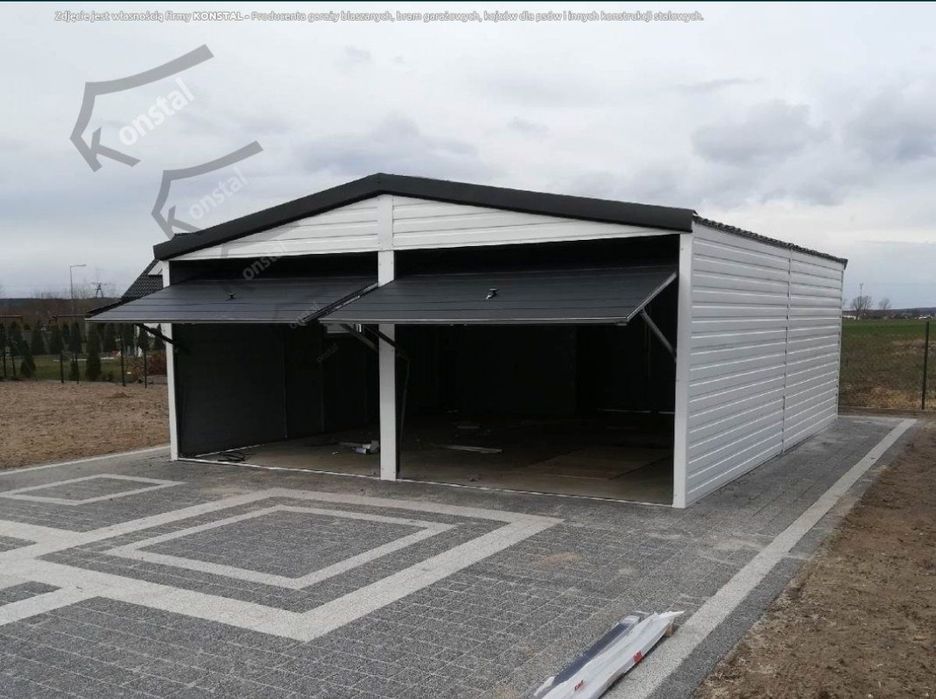 Vând garaje auto din panouri Sandwich pe structură metalică