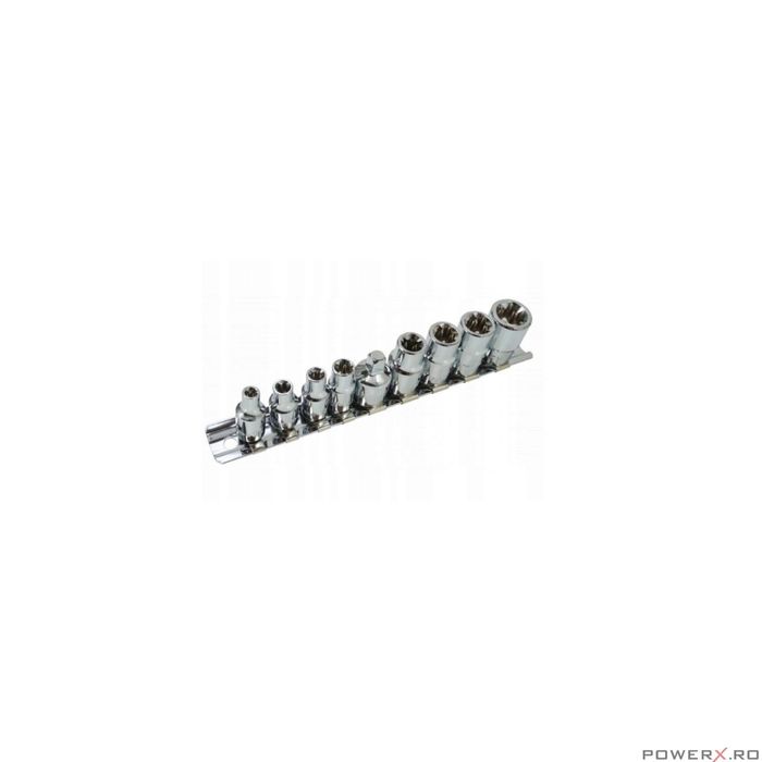 Set chei torx 1/4 - 3/8 E5-E16 9 elemente Verke