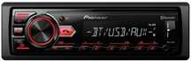 Pioneer +bluetooth -хендсфри музика за кола Mp3,usb,sd радио плеа USB
