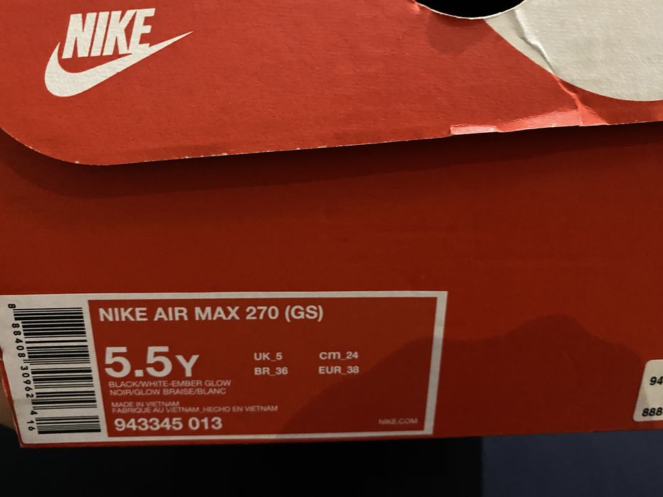 Adidas Nike air 270
