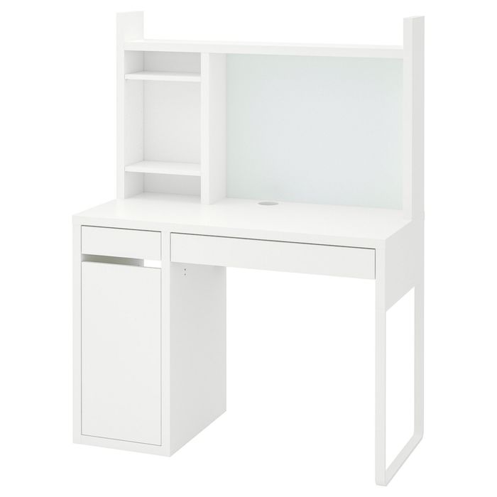 Детско бюро с надстройка - Micke IKEA