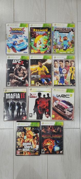 Продам диски на Xbox 360