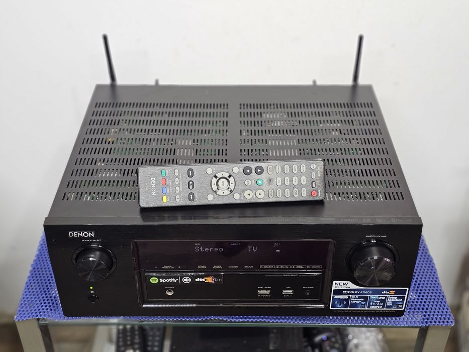 Receiver 7.2 Denon AVR-X3300W Wi-Fi Bluetooth