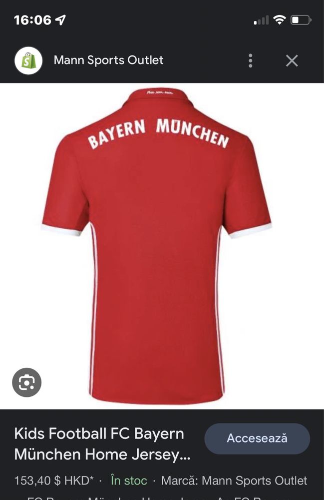 Tricouri originale Bayern München Adidas clima cool