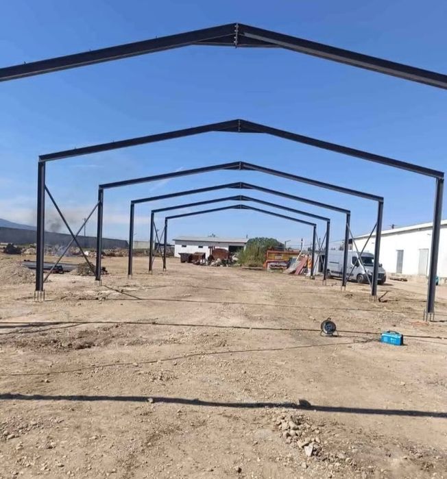 Vand structura metalica 11x20x4h Accept și variante cu auto