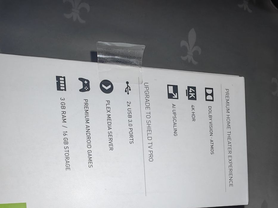 Tv box. Nvidia shield tv pro