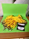 Snur pentru ecusoane cu clips metalic set 100 bucati, cu Bonus