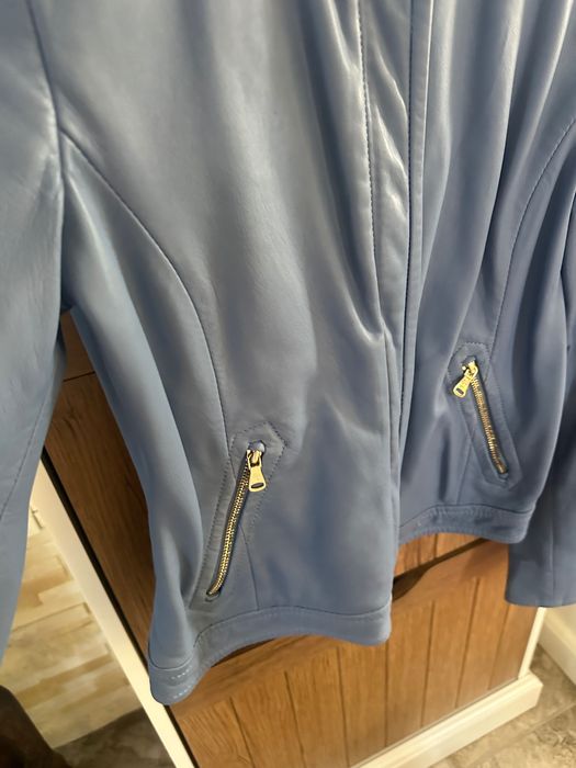 Geaca piele Massimo Dutti femei