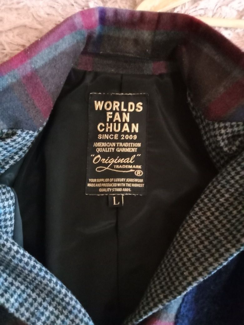 Пиджак с имитацией заплаток на локтях