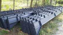 Vand structura metalica 10x20 din profil IPE 180. (5 ferme , 10 stalpi