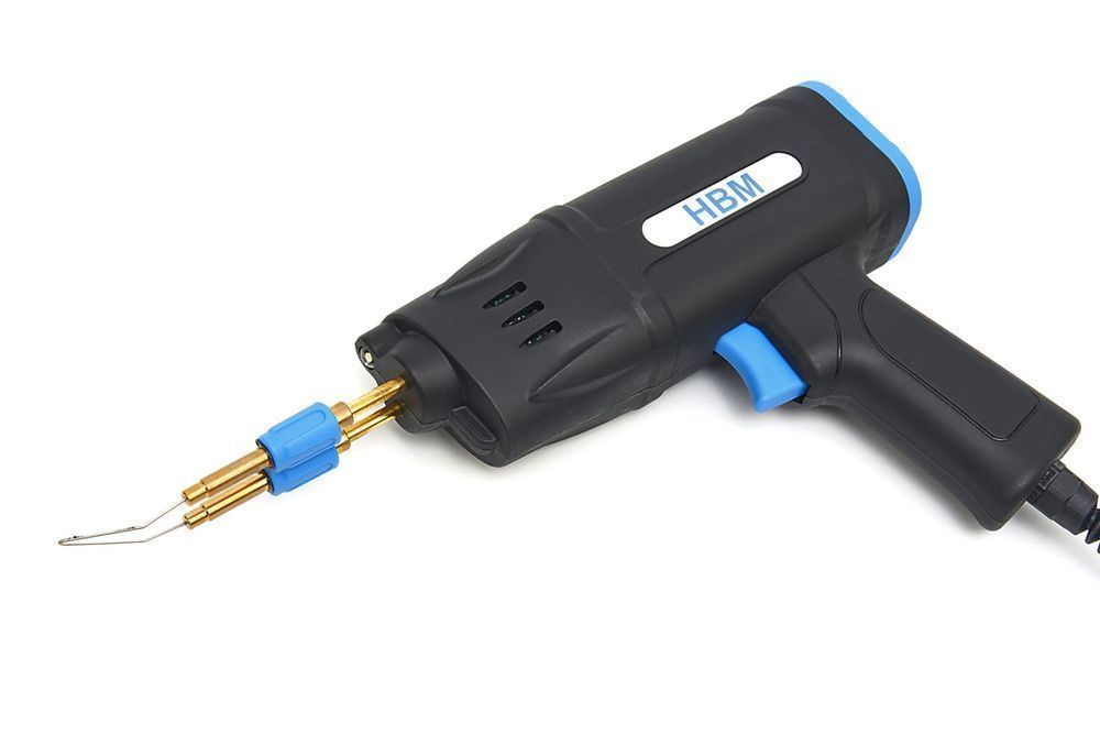 Pistol pentru lipit si reparat plastic cu accesorii 75w hbm machines o