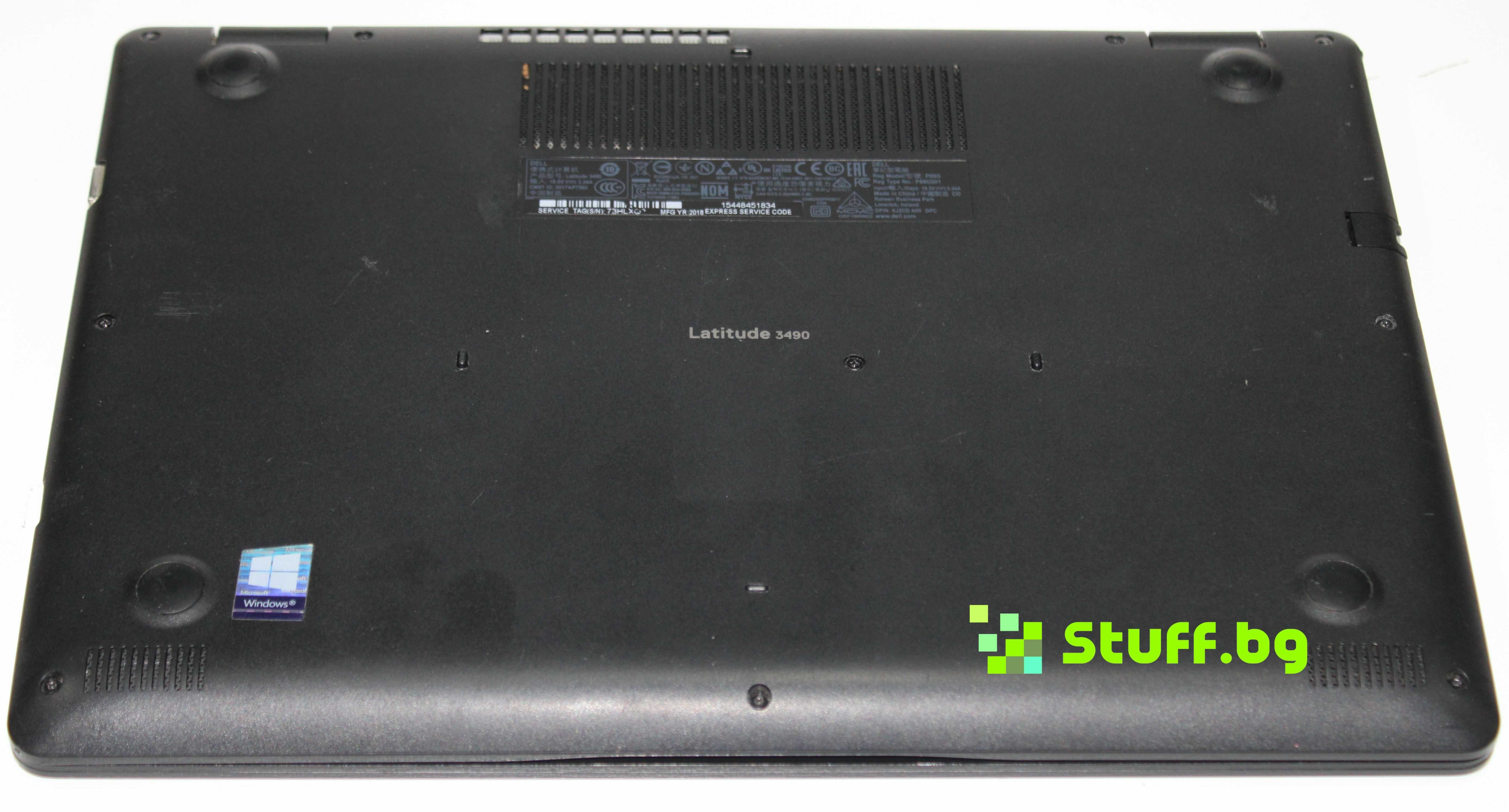 Лаптоп DELL Latitude E3490 14'' FullHD i5-7200U/8GB/256SSD