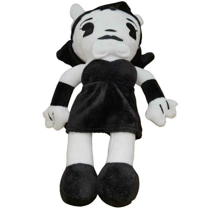 Jucarie de plus Bendy And The Ink Machine, Alice Angel, 30 cm, negru