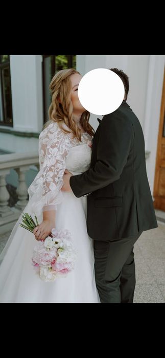 Rochie mireasa lucrata manual