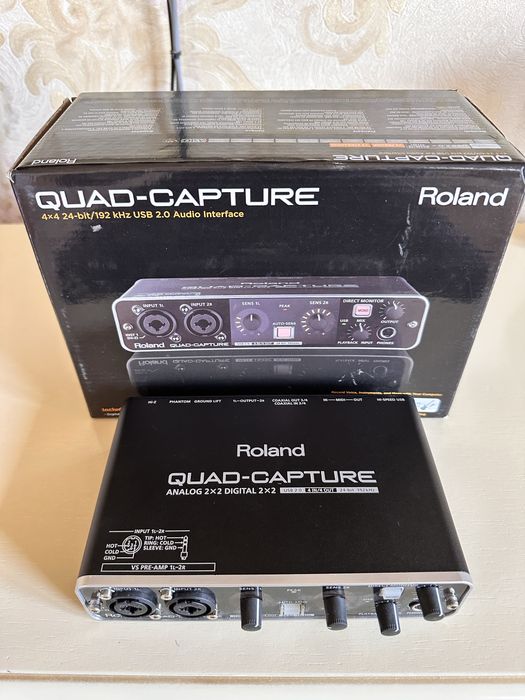 Interfata audio Roland Quad-Capture