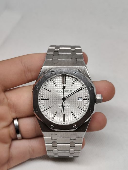 Ceas Automatic AP. Royal Oak - White