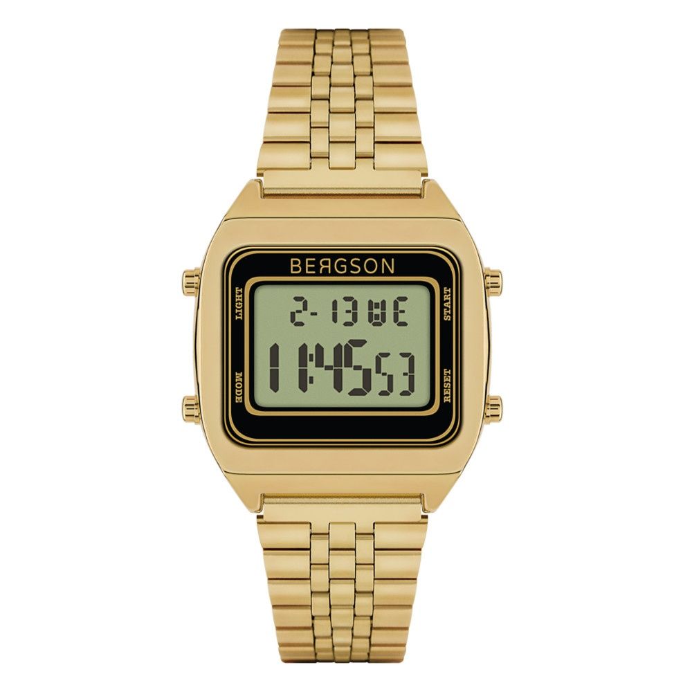 Bergson златен дигитален часовник