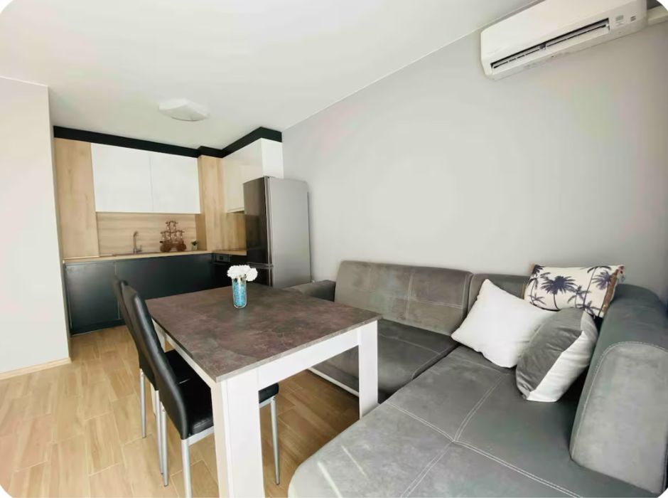 Нов! Двустаен апартамент под наем в квартал Победа.