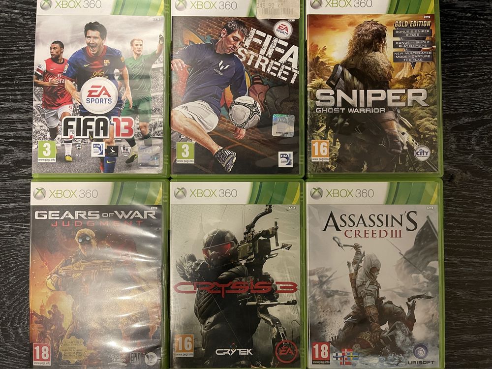 Продавам игри за Xbox 360