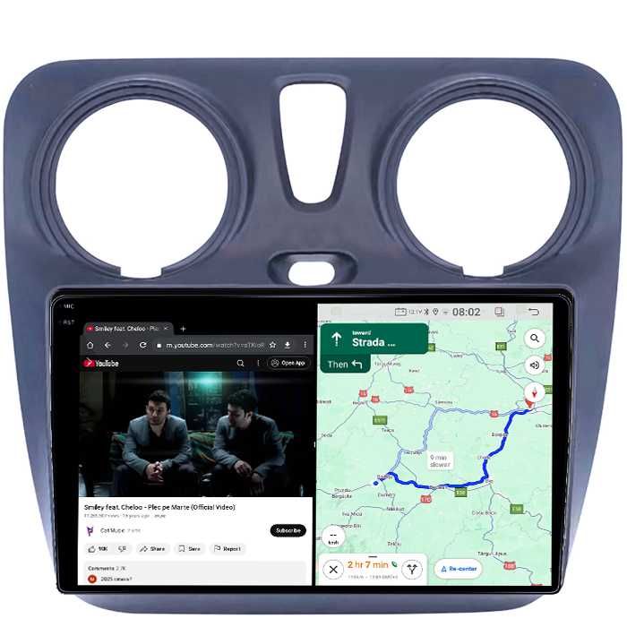 Navigatie Dacia Dokker 2012, Android 14, 9 INCH, 4GB RAM/64GB ROM