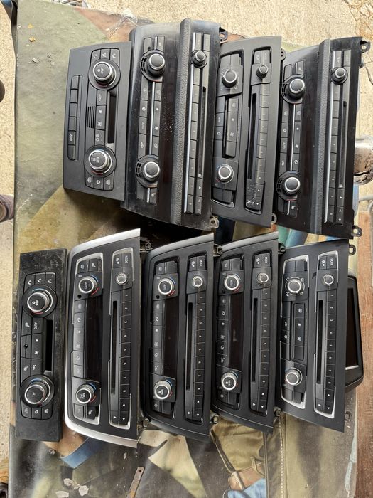 Panou clima radio dublu climatronic BMW F10 F20 F30 E90