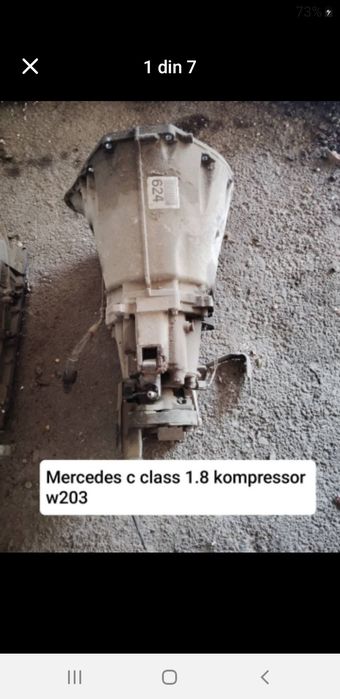 Caseta directie Mercedes c class w203
