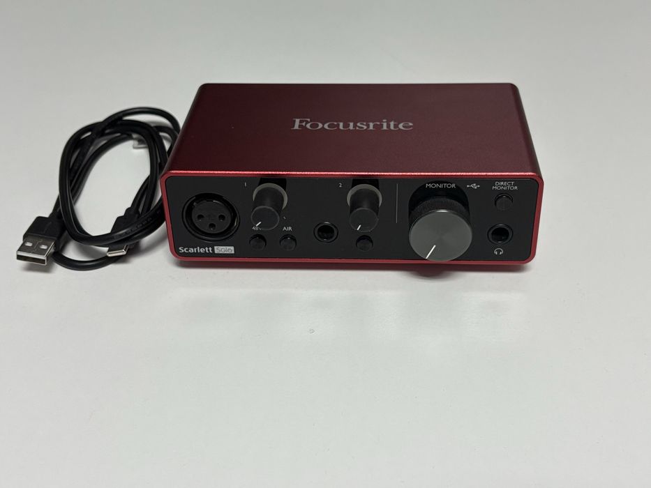 Interfață Audio Scarlett Focusrite Solo