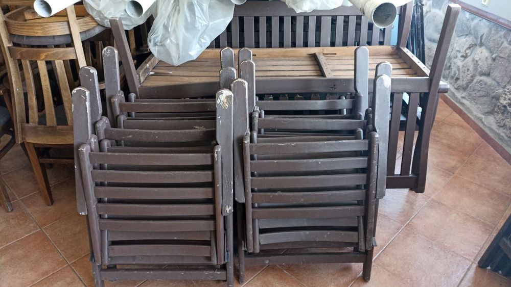 Градински пейки и столове