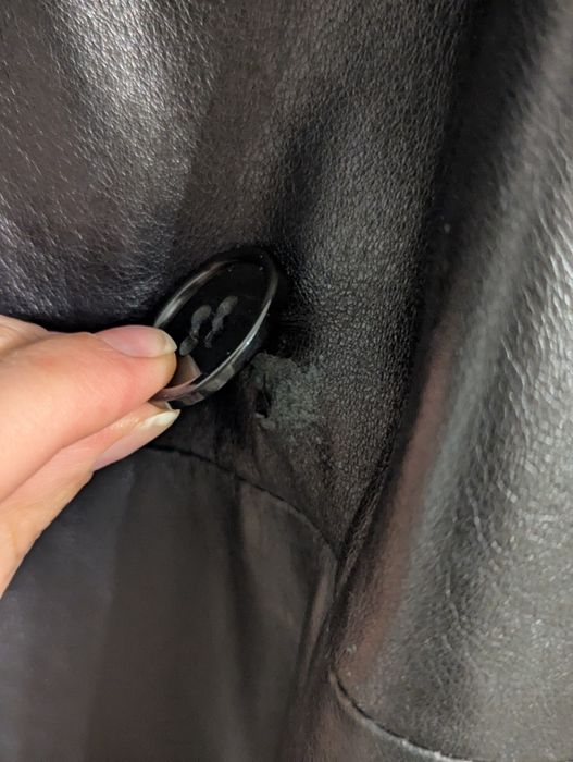 Дамско манто Luter от естествена кожа