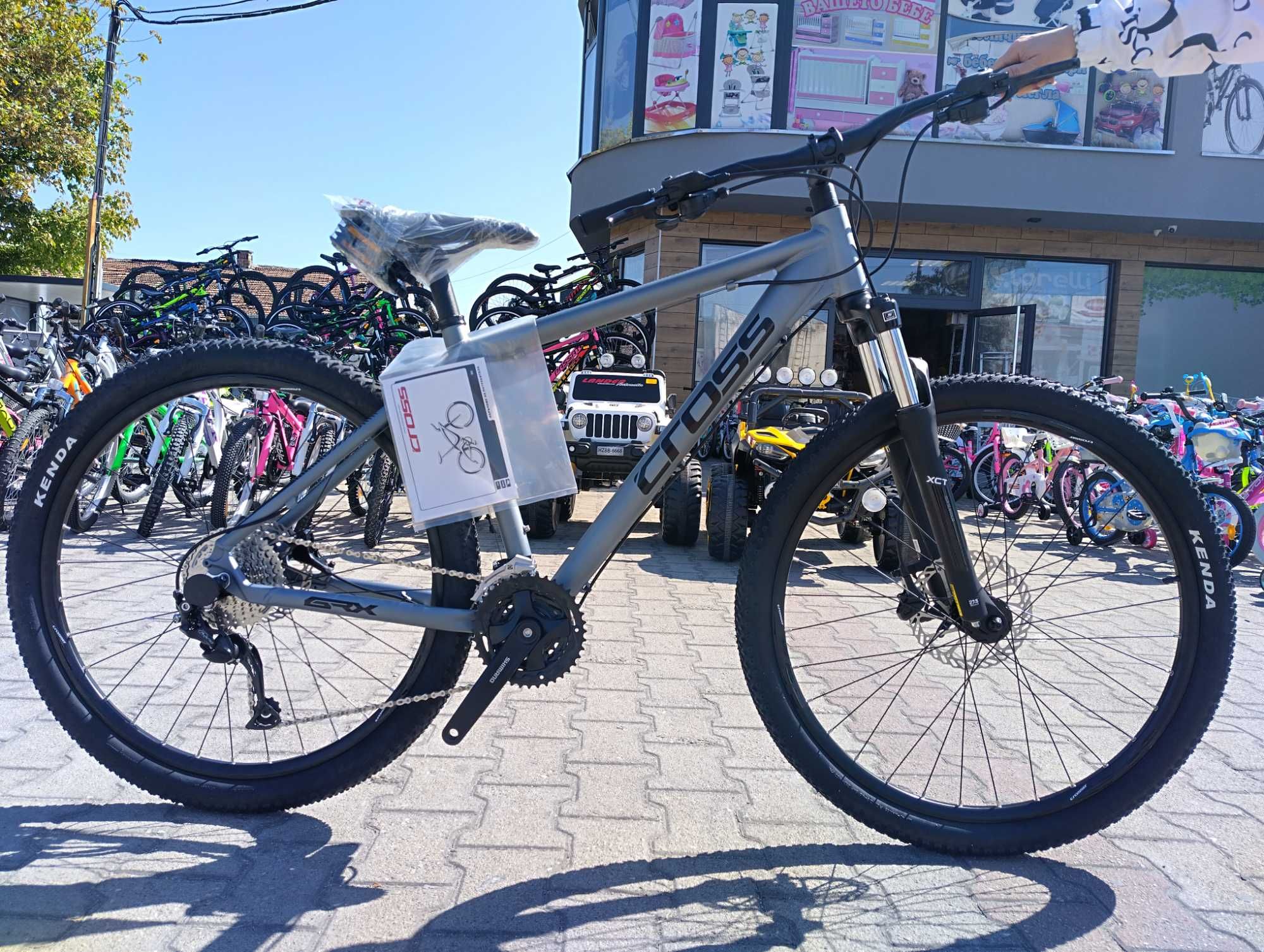 CROSS Велосипед 27.5" GRX 8 HDB M сив