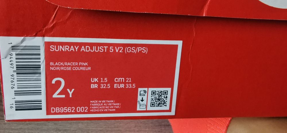 Sandale Nike 33.5