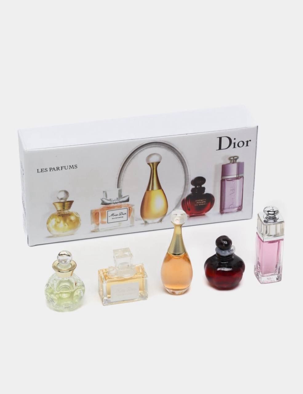 Les Parfumes 5tasi 1da sovga parfumeriya toplami