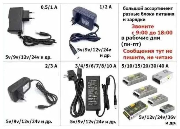 Блок питания. На камеры наблюдения и на свето-диоды