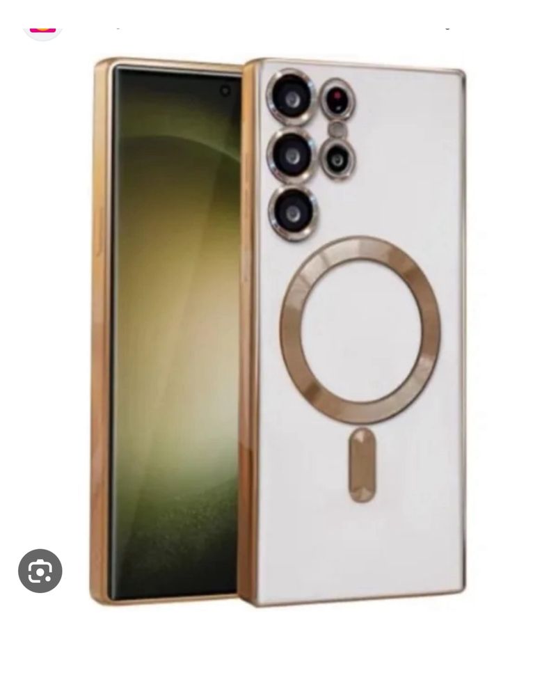 Samsung S25 S24 PLUS S25 ULTRA S24 FE Husa Rainbow Magsafe Spate Clar
