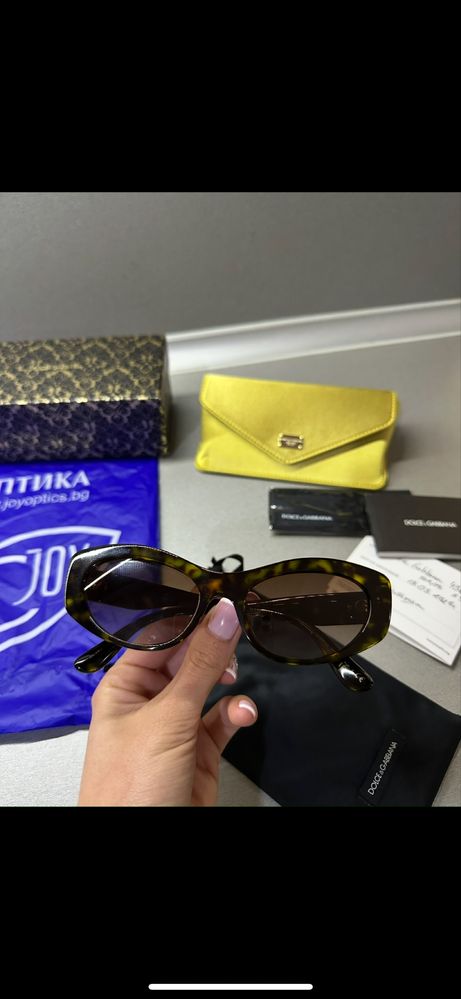 Нови! Dolce and Gabanna  4360 слънчеви очила в гаранция