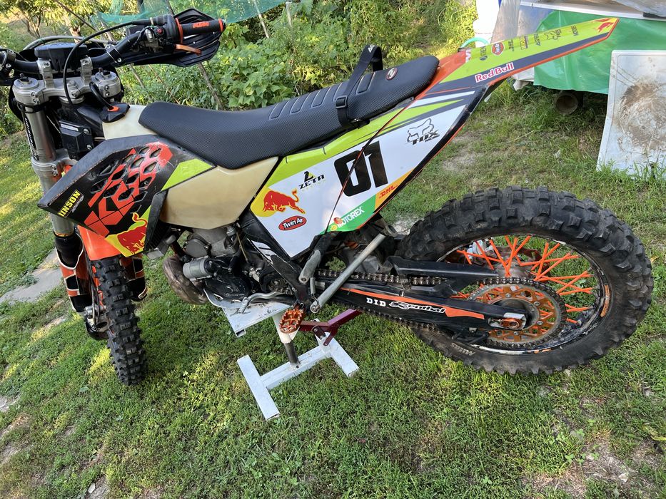 KTM EXC 250 2t 2011, enduro