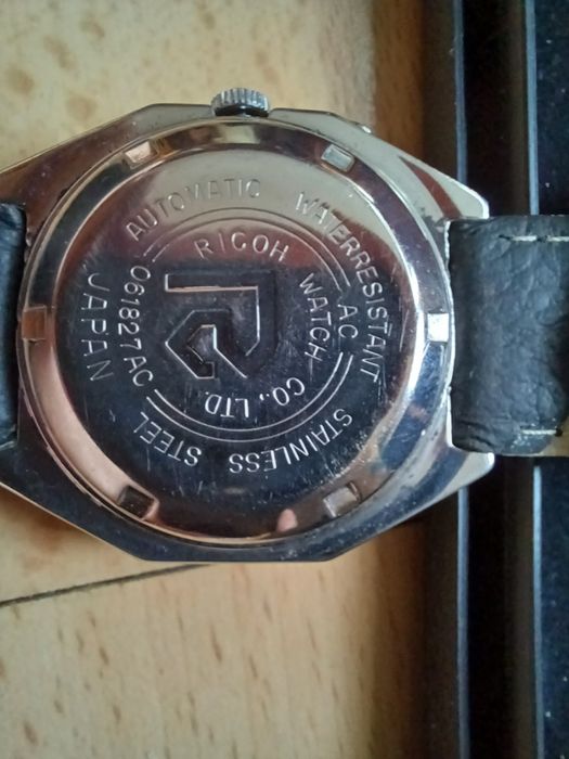RICOH Автоматичен Часовник с Диаманти 1980те