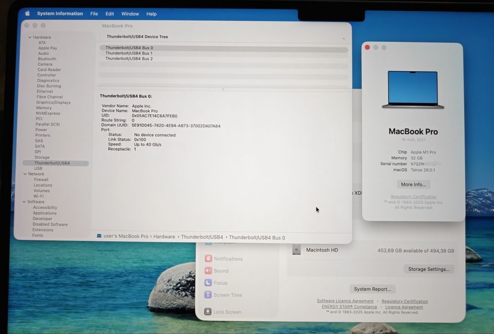 КАТО НОВ MacBook 16 M1 Pro 32Gb | 512Gb
