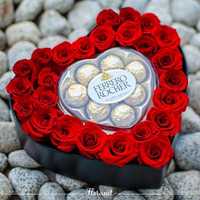 Шоколадные Подарки гифтбоксы цветы .Gift box Shokoladli sovg’alar