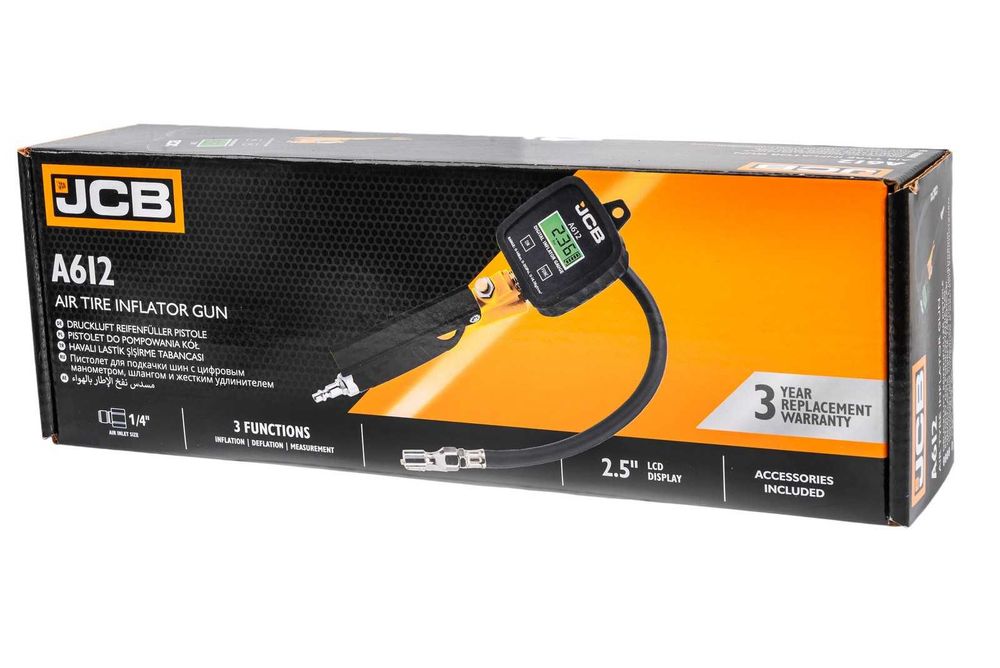 Пистолет За Помпане На Гуми с Дигитален Манометър LCD Дисплей 14 BAR