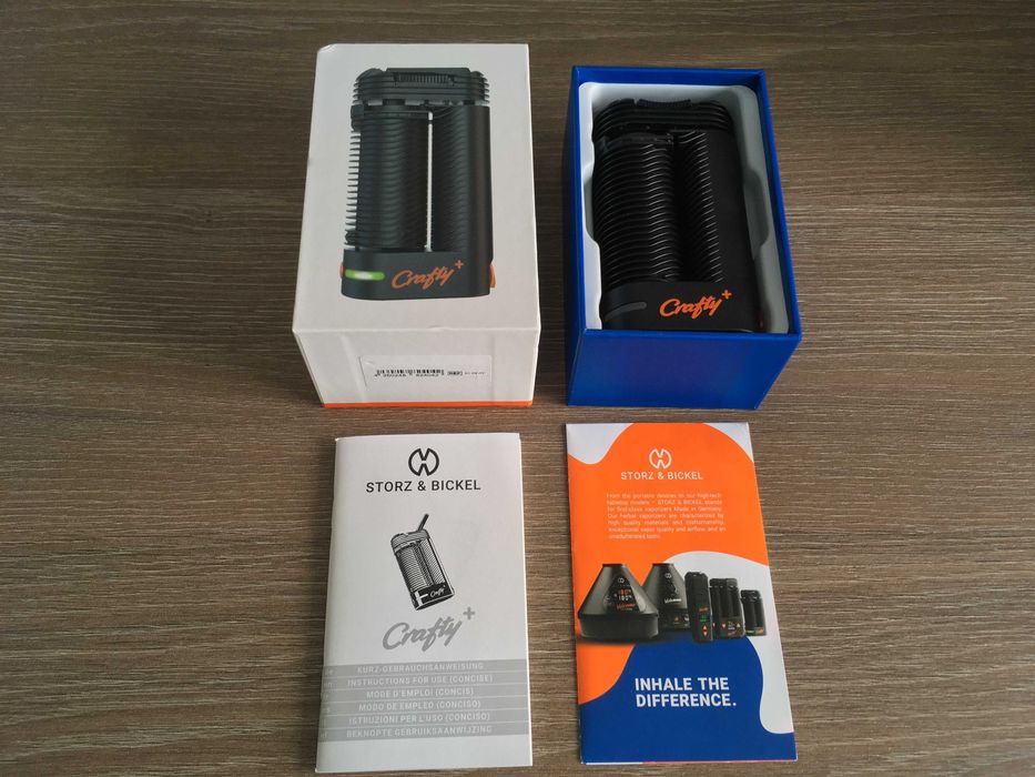 vaporizator Crafty+ de la Storz & Bickel, nou, garantie noiembrie 2026
