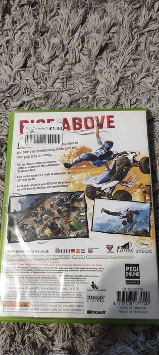 Transport curier 5 lei/Joc/jocuri Pure,race,atv, moto Xbox360/Xbox One