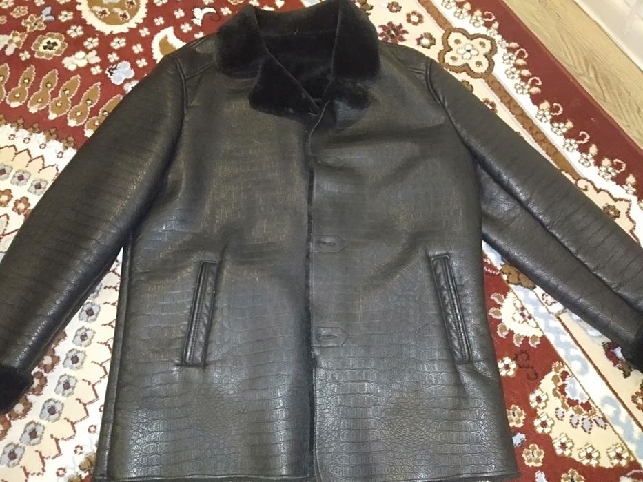 Продам дублёнку экокожа,экомех
