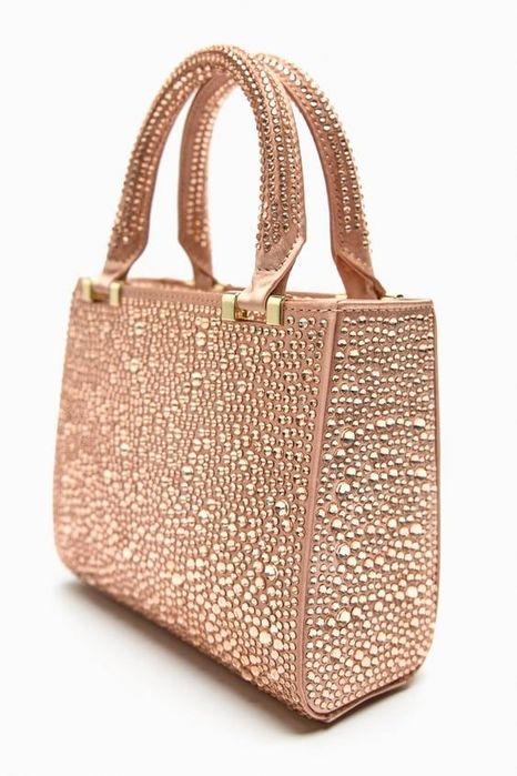 Чанта с камъни на Zara