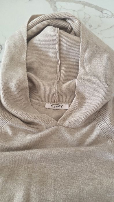 Rochie tricot cu gluga/Orsay, S