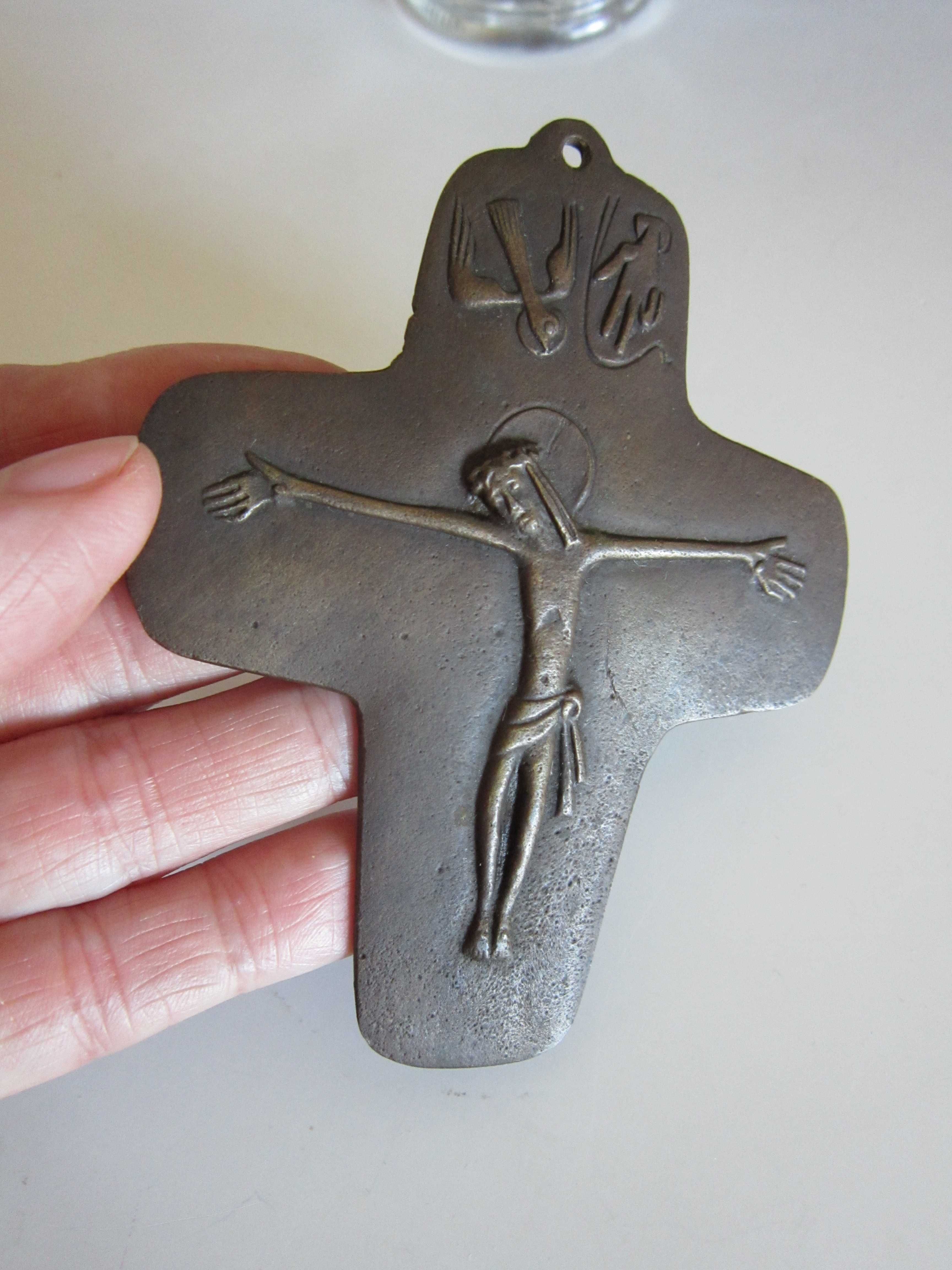 cadou rar Cruce Isus Sfantul Duh Sf.Treime Egino Weinert Germany1950