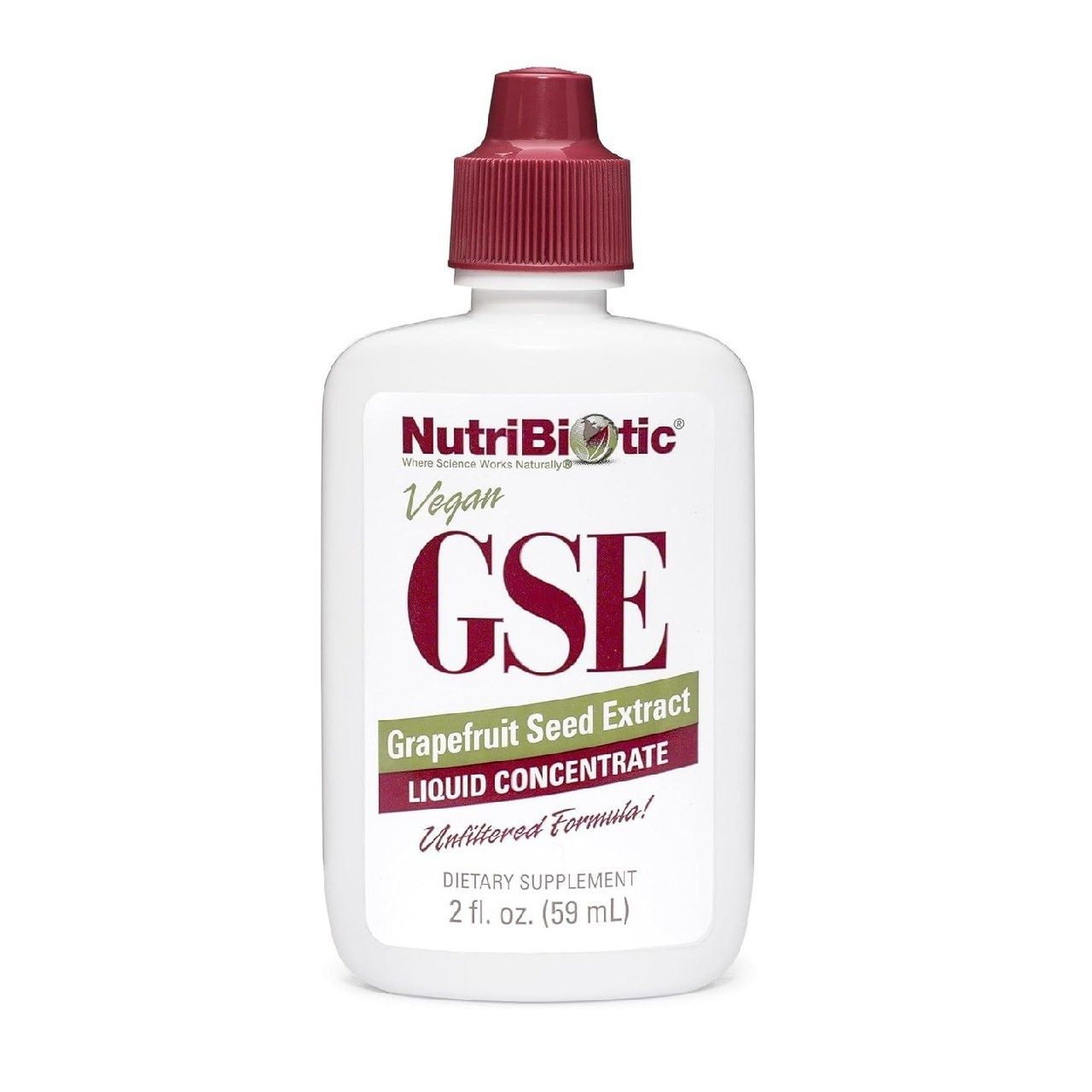 NutriBiotic – GSE, жидкость на 2 унции | Оригинальный концентрат