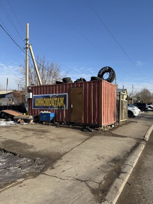 Шиномантаж с контейнером