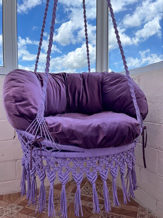Гамак- кресло ручной работы